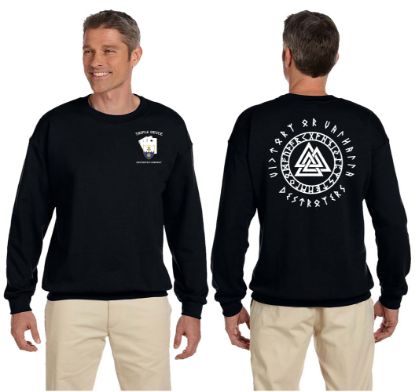 Delta Company Triple Deuce Store - triple deuce victory or valhalla crew neck sweatshirt